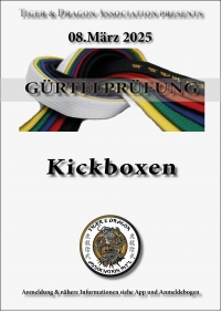 Gürtelprüfung Kickboxen Erwachsene